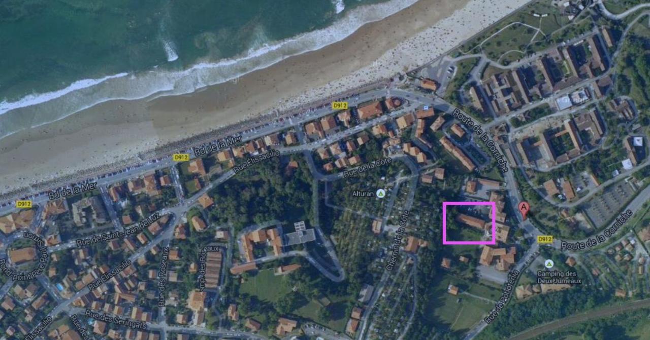 Appartement Lumineux, Avec Balcon, A 200M De La Plage Hendaye Exterior photo
